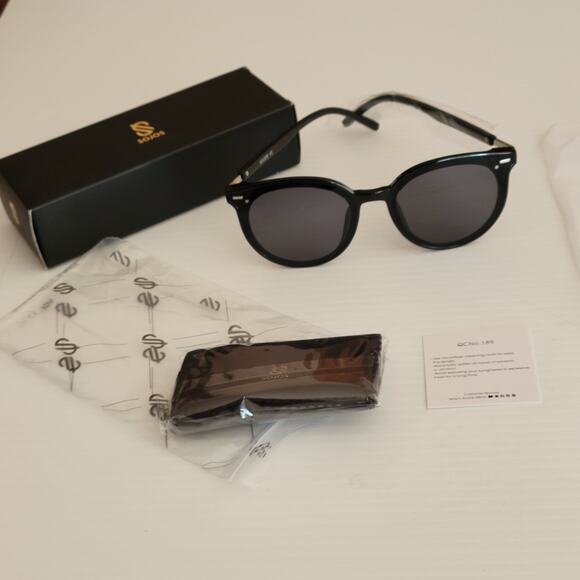 SOJOS Classic Round Sunglasses Retro Vintage Plastic Frame New SJ2067 - Picture 1 of 10
